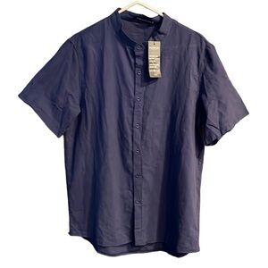 Incerun Short‎ Sleeve Button-up Shirt